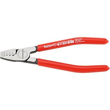 Crimping pliers with synthetic covered handle type 5499